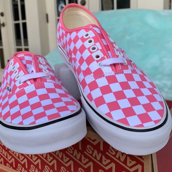 VANS AUTHENTIC CHECKERBOARD PINKLMND/TRWHT WMNS - Picture 9 of 16